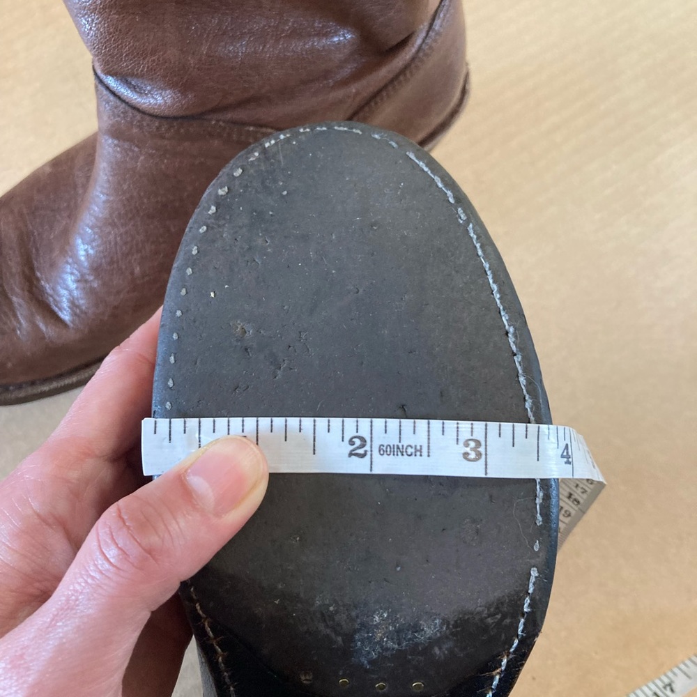 Frye Carmen Short Back Lace Boots size 7.5 - Picture 7 of 13